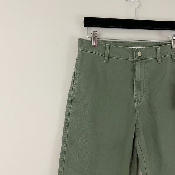 Urban Outfitters BDG Straight Leg Khaki Pants in Army Green Size 29 - Picture 5 of 6